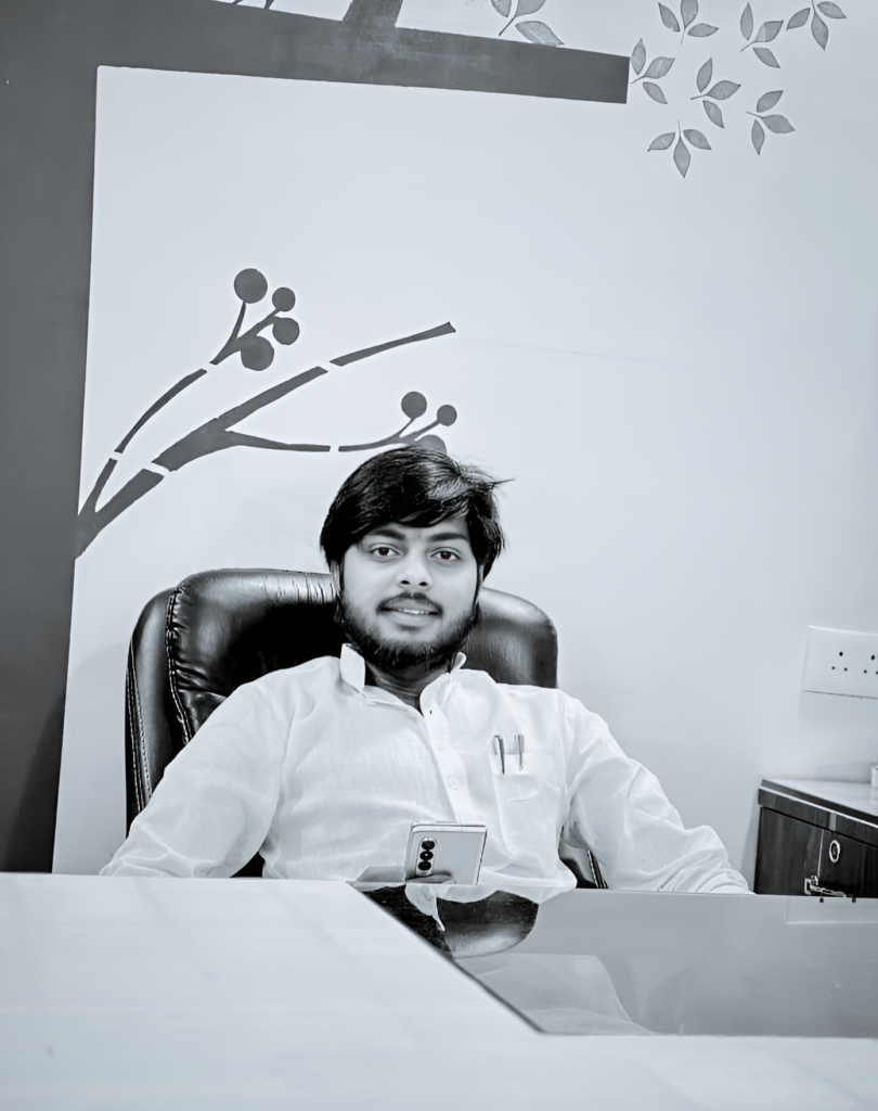 Sambhav Jain ,Mr. Manish Kumar Jain, Founder of Pearl Blue Resort Bhopal, legacy entrepreneur.